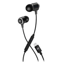 [EAR227] EARPHONES MAXELL M5 LIGHTNING BLACK (348227)