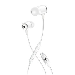 [EAR228] EARPHONES MAXELL M5 LIGHTNING WHITE (348228)