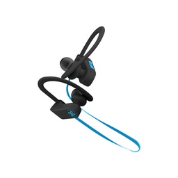 [EAR311] EARPHONES KLIPX JOGBUDZ SPORTS WIRELESS BLACK-BLUE (KSM-150BL)