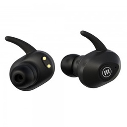 [EAR291] EARBUDS MAXELL EB-BTMINI BT MINI DUO TWS WITH CHARGING CASE BLACK (348481)