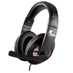 [HEA678] HEADSET GAMING XTECH KALAMOS 1.80MM USB BLACK (XTH-531)