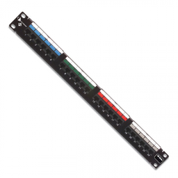 [PAT37] PATCH PANEL SIEMON CAT-5E 24 PUERTOS (HD5-24B)