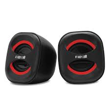 [BOC902] BOCINA MAXELL SS-120 MICRO USB-STEREO BLACK-RED (347197)