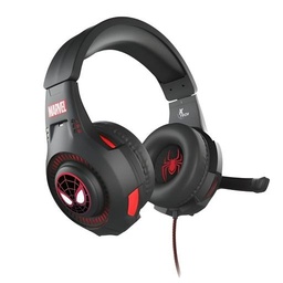 [HEA860] HEADSET GAMING XTECH SPIDER-MAN MILES MORALES AUDIO 3.5MM BLACK-RED (XTH-M541SM)