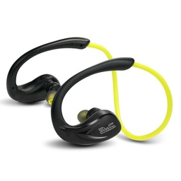 [HEA471] EARPHONES KLIPX ATHLETIKX WIRELESS YELLOW-BLACK (KHS-634YL)