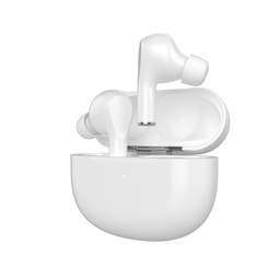 [EAR343] EARPHONES KLIPX  ZOUNDBUDS SMART TOUCH W/CHARGING WIRELESS CASE WHITE (KTE-250WH)