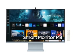 [MON1077] MONITOR FLAT SAMSUNG 32" M80C STREAMING SMART/HDMI/USB-C/USB/4K-UHD(LS32CM80BUNXZ)