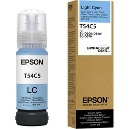 [CAR966] BOTELLA DE TINTA EPSON (#T54C) ULTRACHROME D6R-S PARA SURELAB D570 LIGHT CYAN (T54C520)