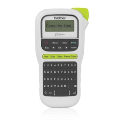 [IMP1381] ROTULADORA BROTHER DE LABEL  P-TOUCH PORTÁTIL/LCD WHITE (PTH110)