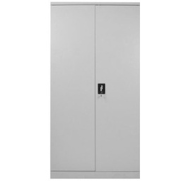 [GAB29] GABINETE STARKEN 2 PUERTAS/4 NIVELES EN POLYMETAL GRAY (ARCHIVO)(NW-11B-1829)