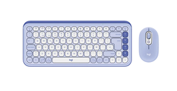 [TEC282] TECLADO/MOUSE LOGITECH POP ICON SPA WIRELESS LILAC (920-013054)