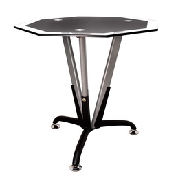 [MES122] MESA DE CENTRO STARKEN GLASS TOP BLACK (DC-H007)