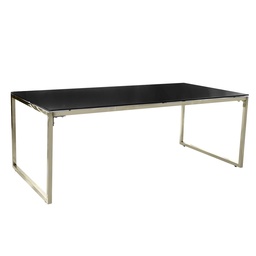 [MES120] MESA DE CENTRO STARKEN GLASS TOP BLACK (DC-T015)