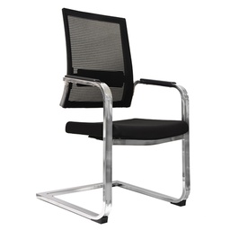 [SIL791] SILLA DE ESPERA STARKEN EN NYLON BLACK (101-4)